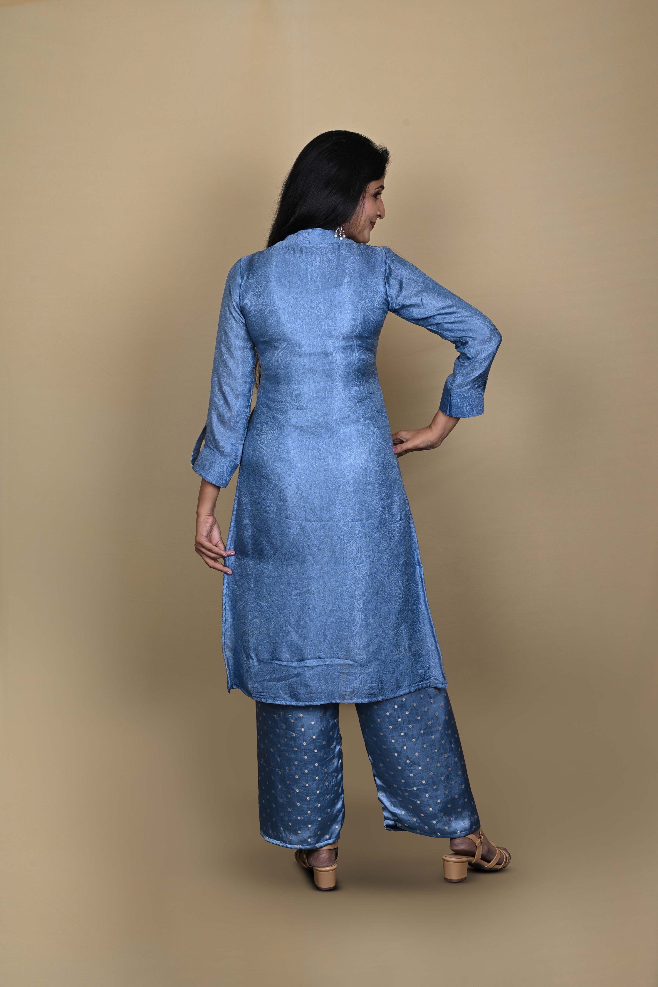 Straight Kurta Palazzo