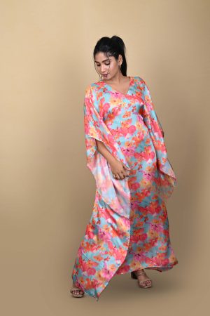 Flowing Sleeve Dress