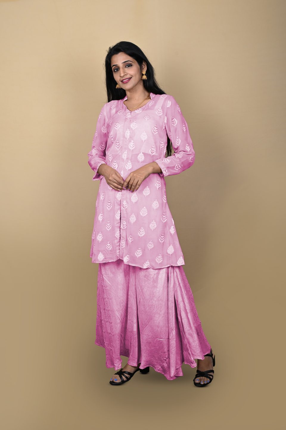 Georgette Kurta Set