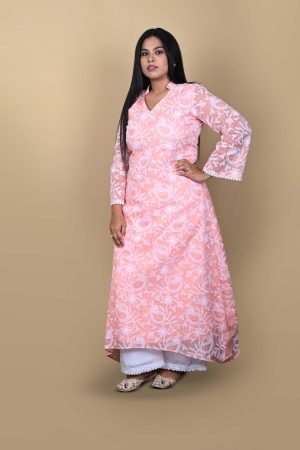 Dusty Pink Kurta Set