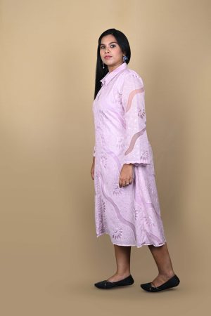 Button-Down Ethnic Dress