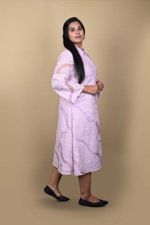 Button-Down Ethnic Dress