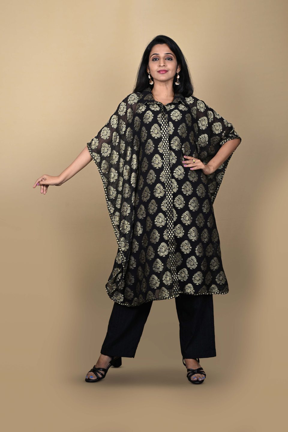 Gold Foil Printed Outfit