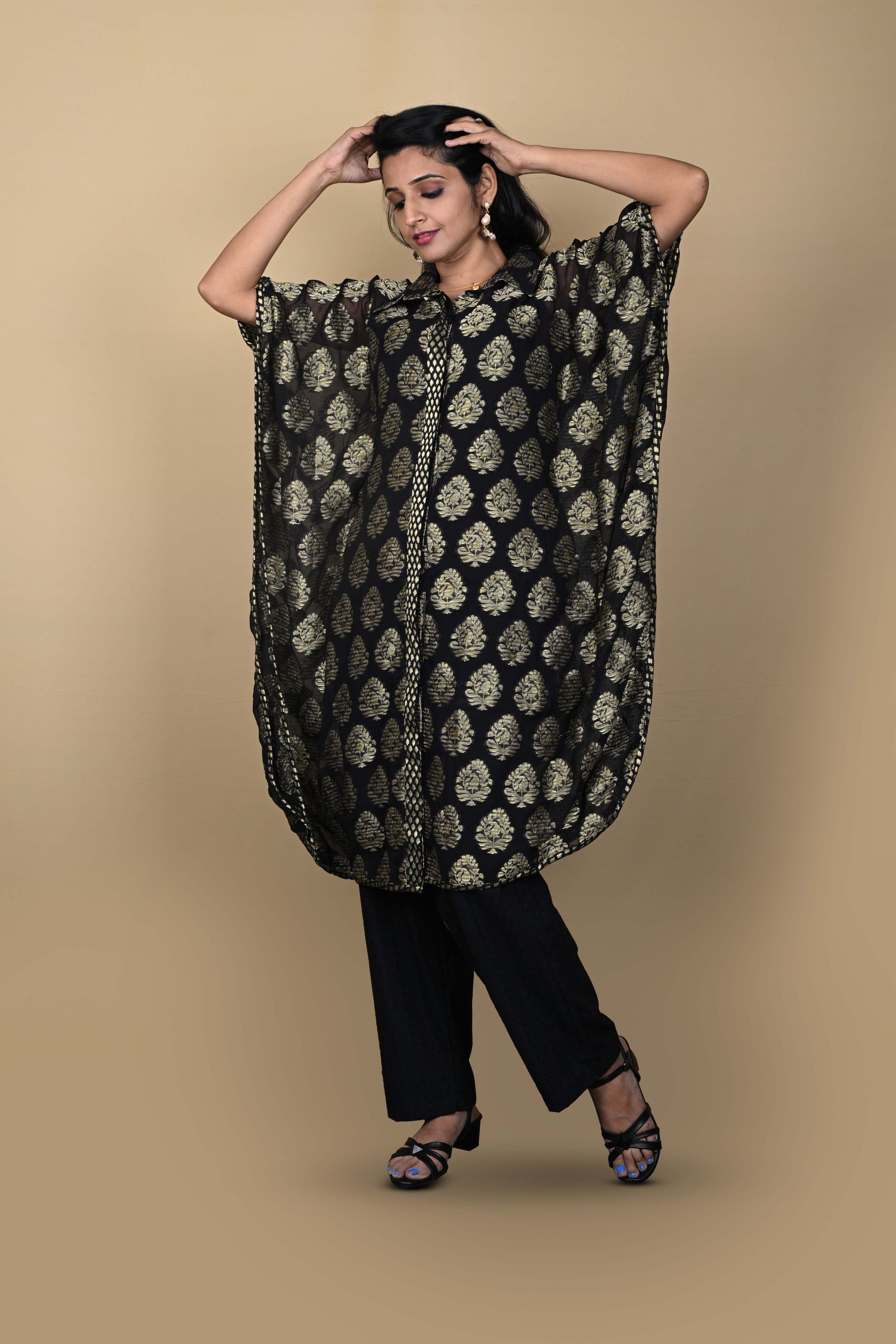 Gold Foil Printed Outfit