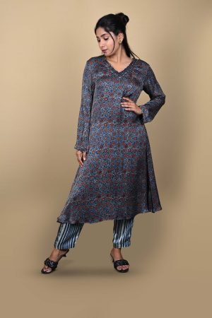 Indigo Kurta Set