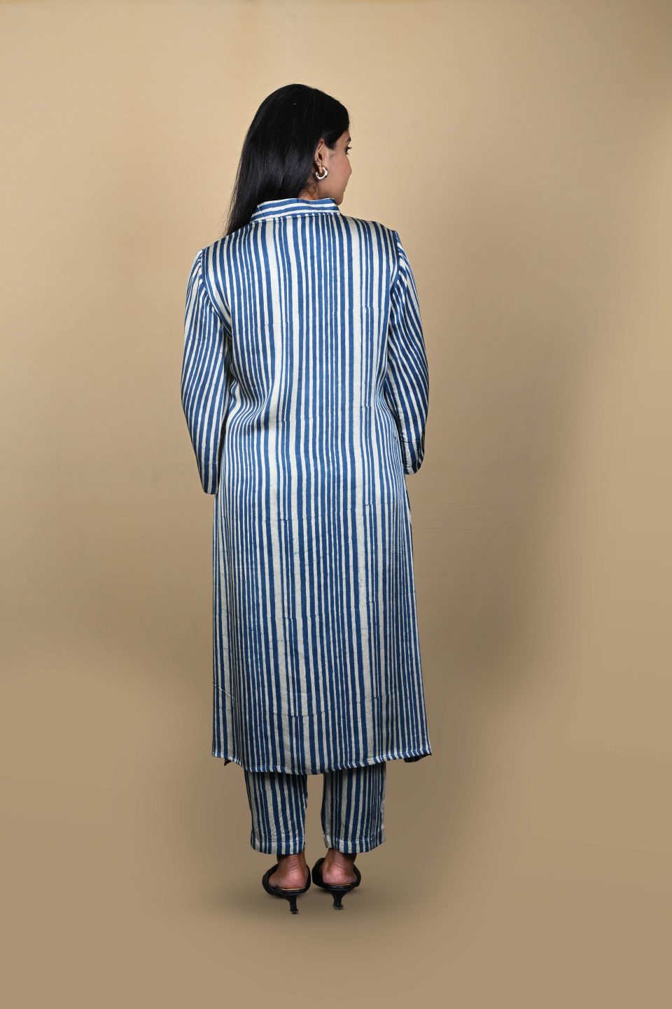Blue Striped Co-Ord