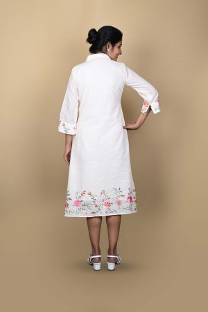 shirt dress embroidery