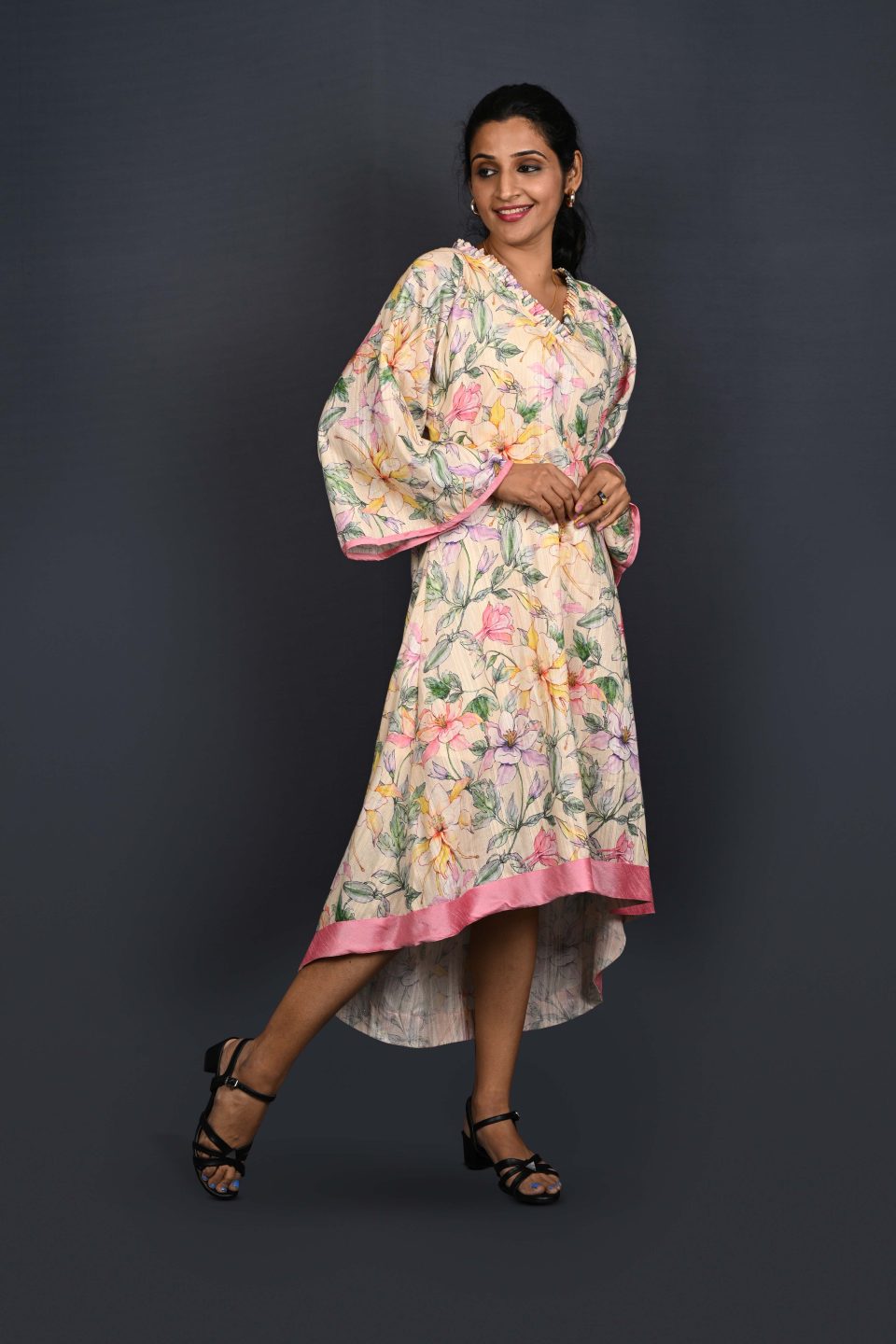 Bell Sleeve Summer Dress