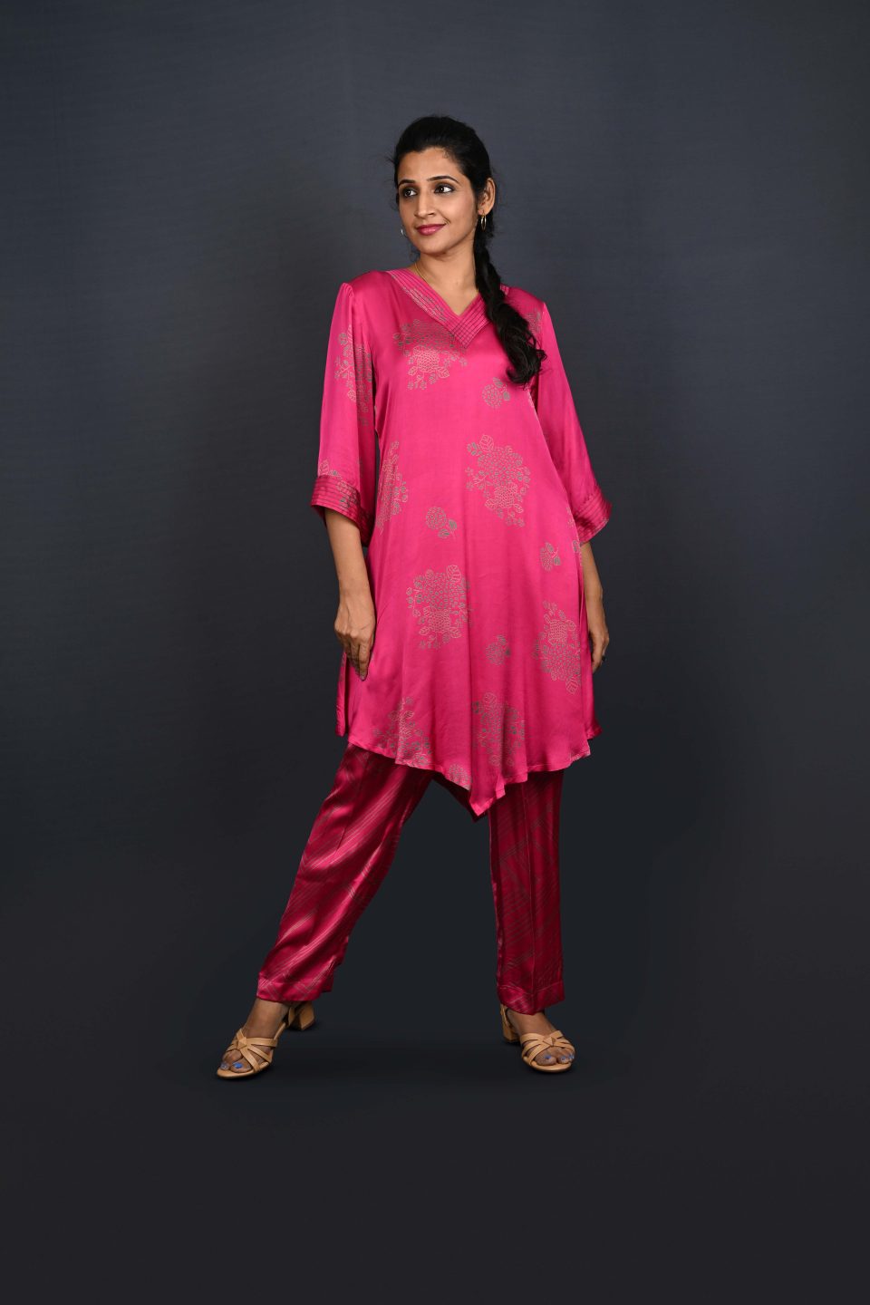 Baroque Printed Kurta