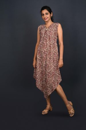 Summer Printed Cotton Dress