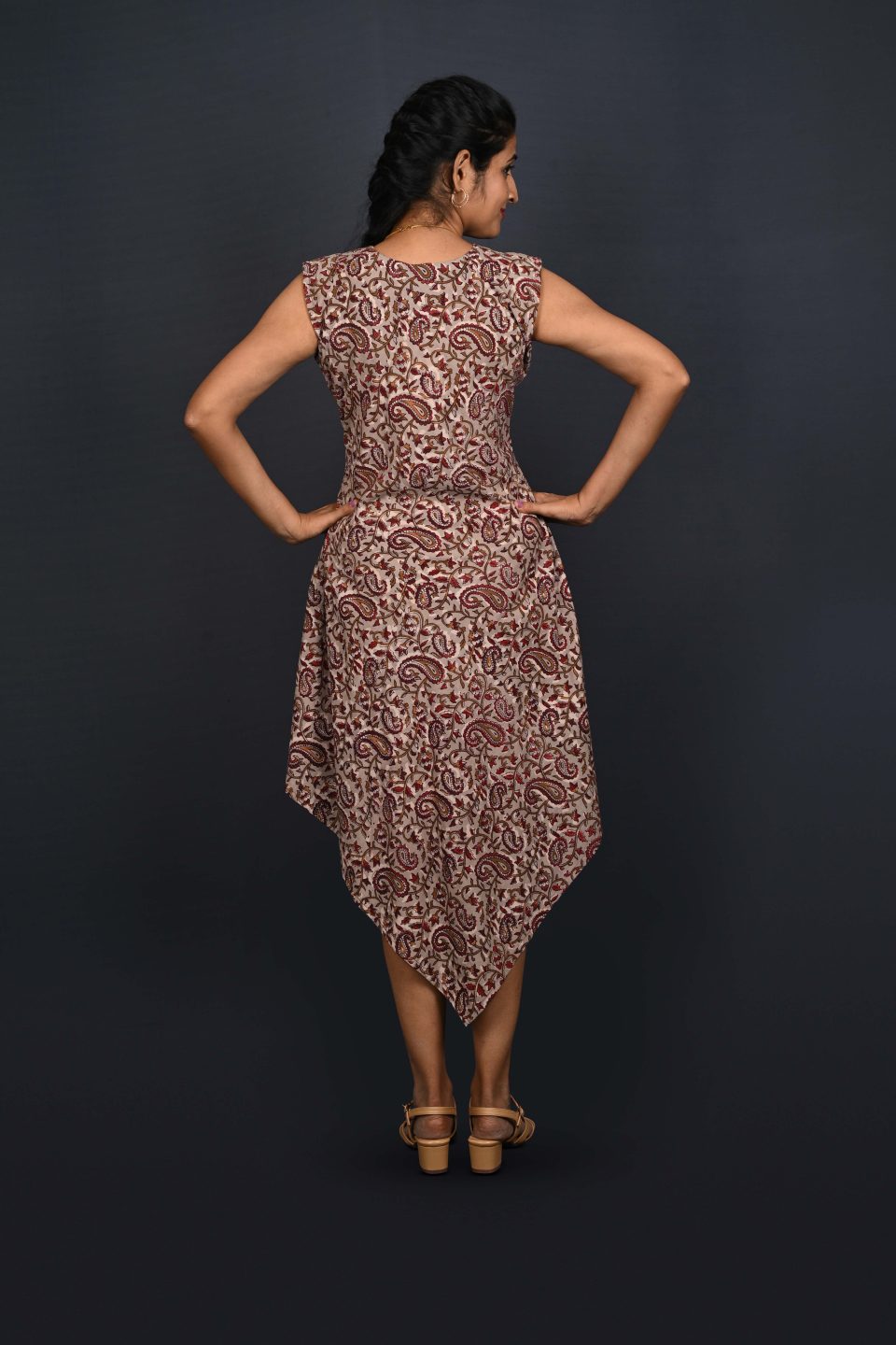 Summer Printed Cotton Dress