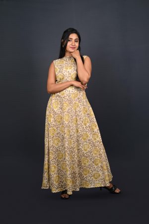 Modern Indian Block Print Outfit