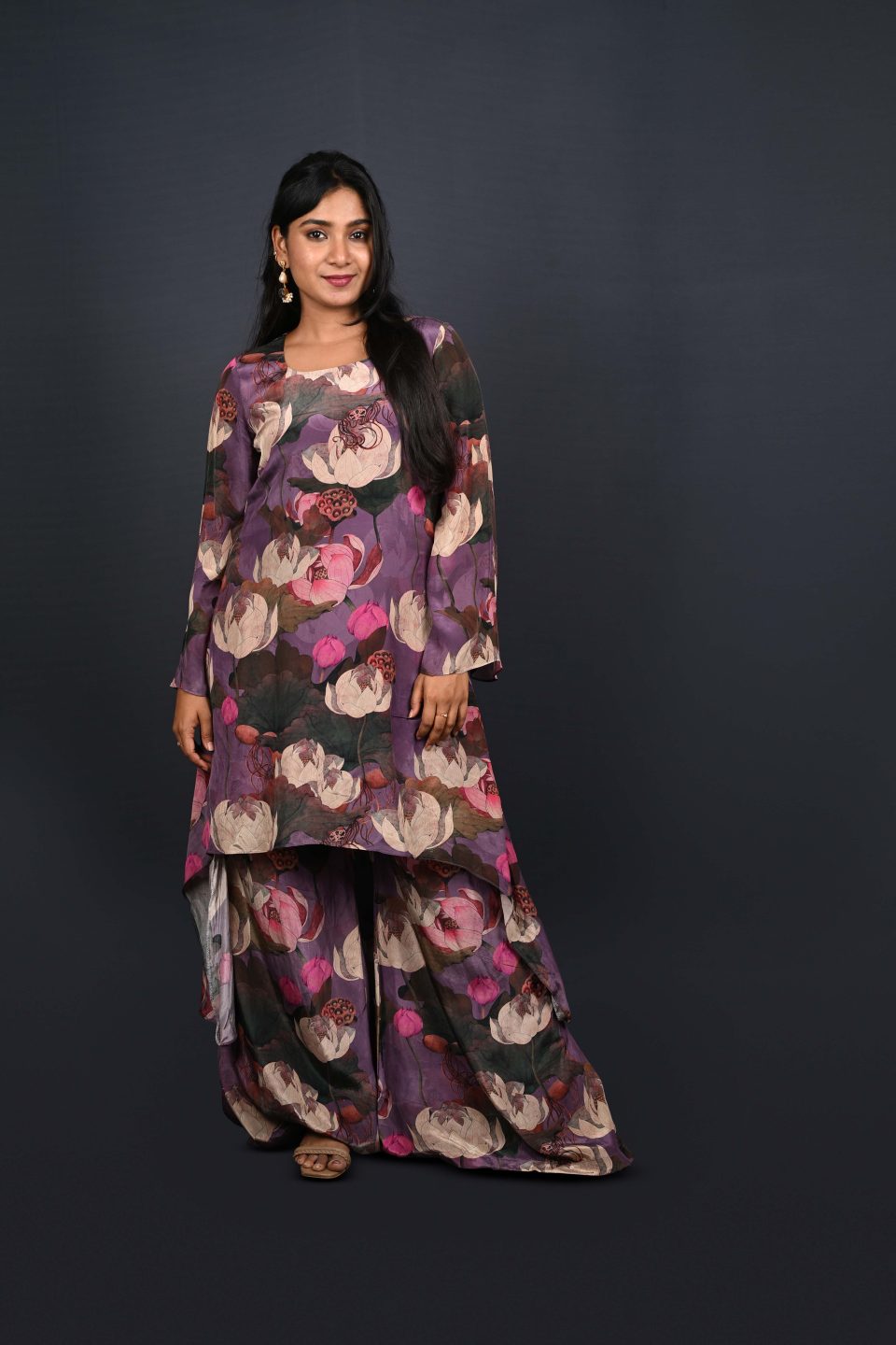 Elegant Printed Co - ord
