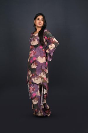 Elegant Printed Co - ord
