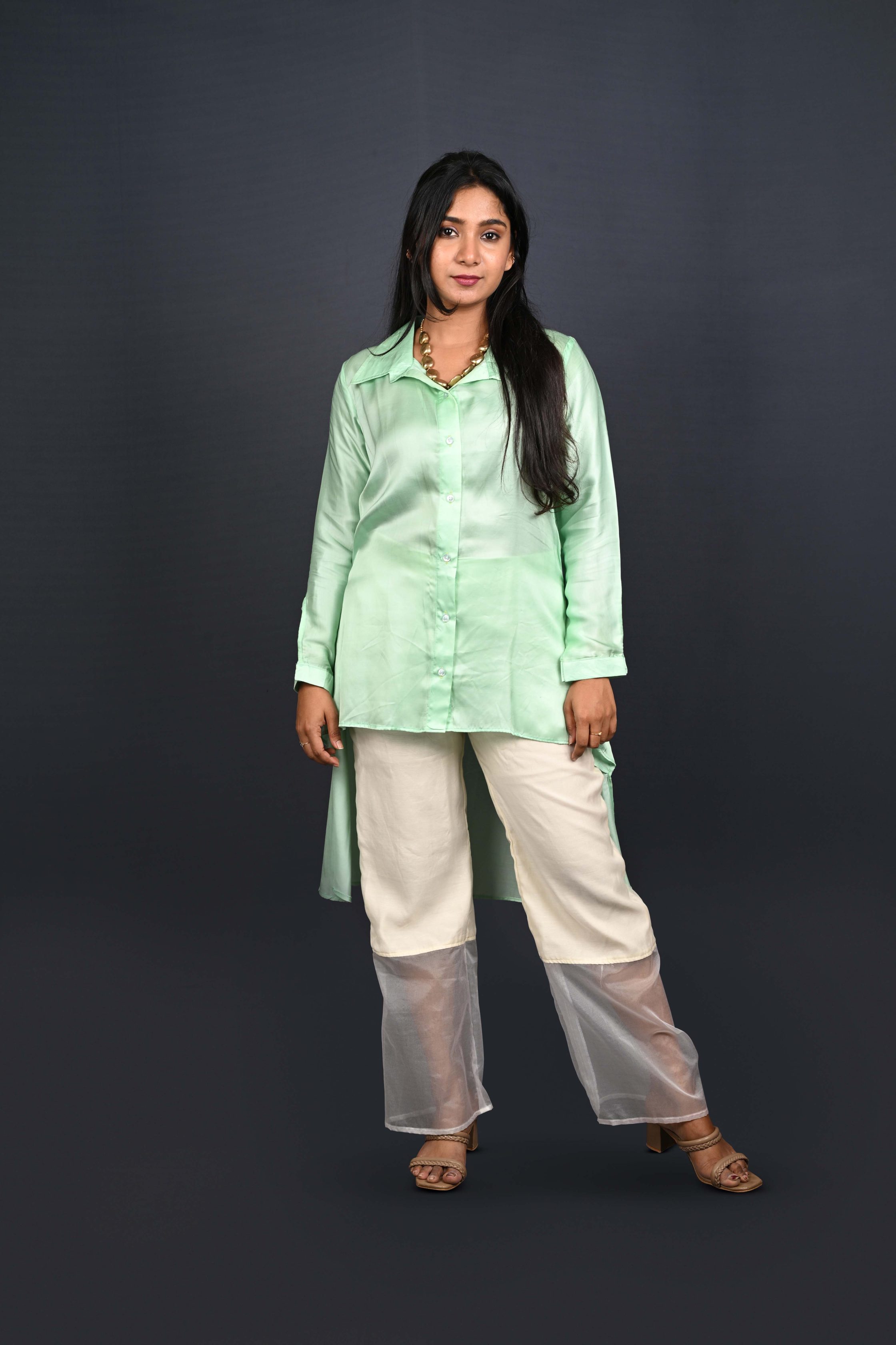 High - Low Shirt Set