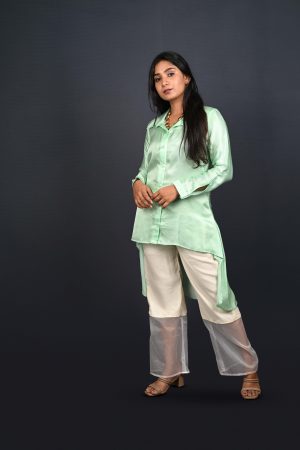 High - Low Shirt Set
