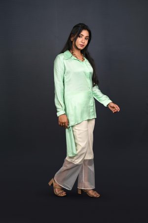 High - Low Shirt Set
