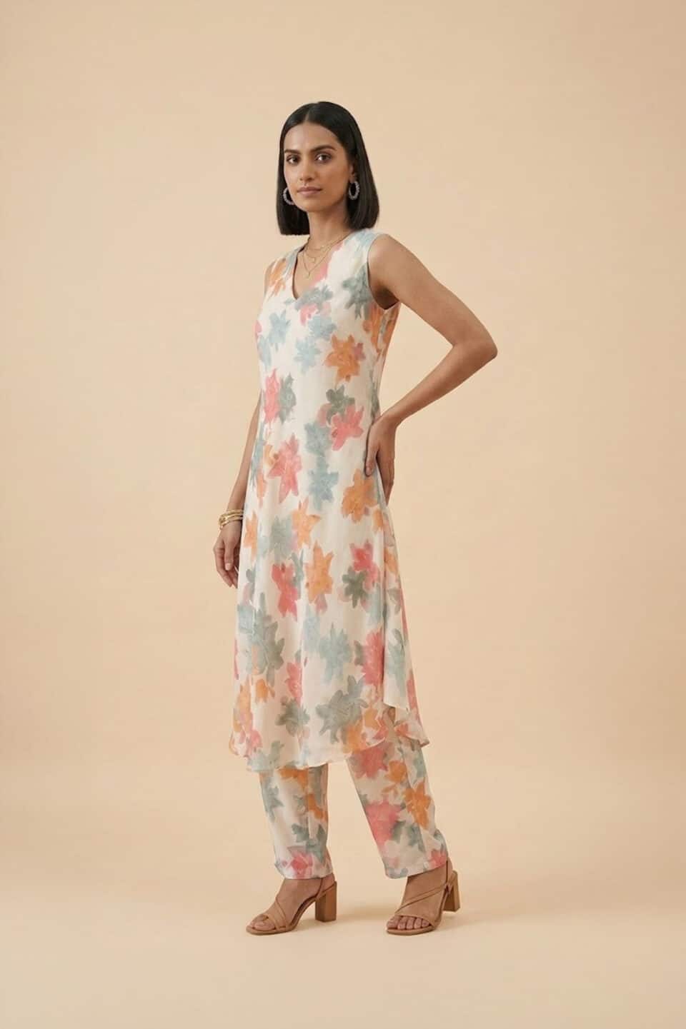Indo-Western Pastel Co - Ord