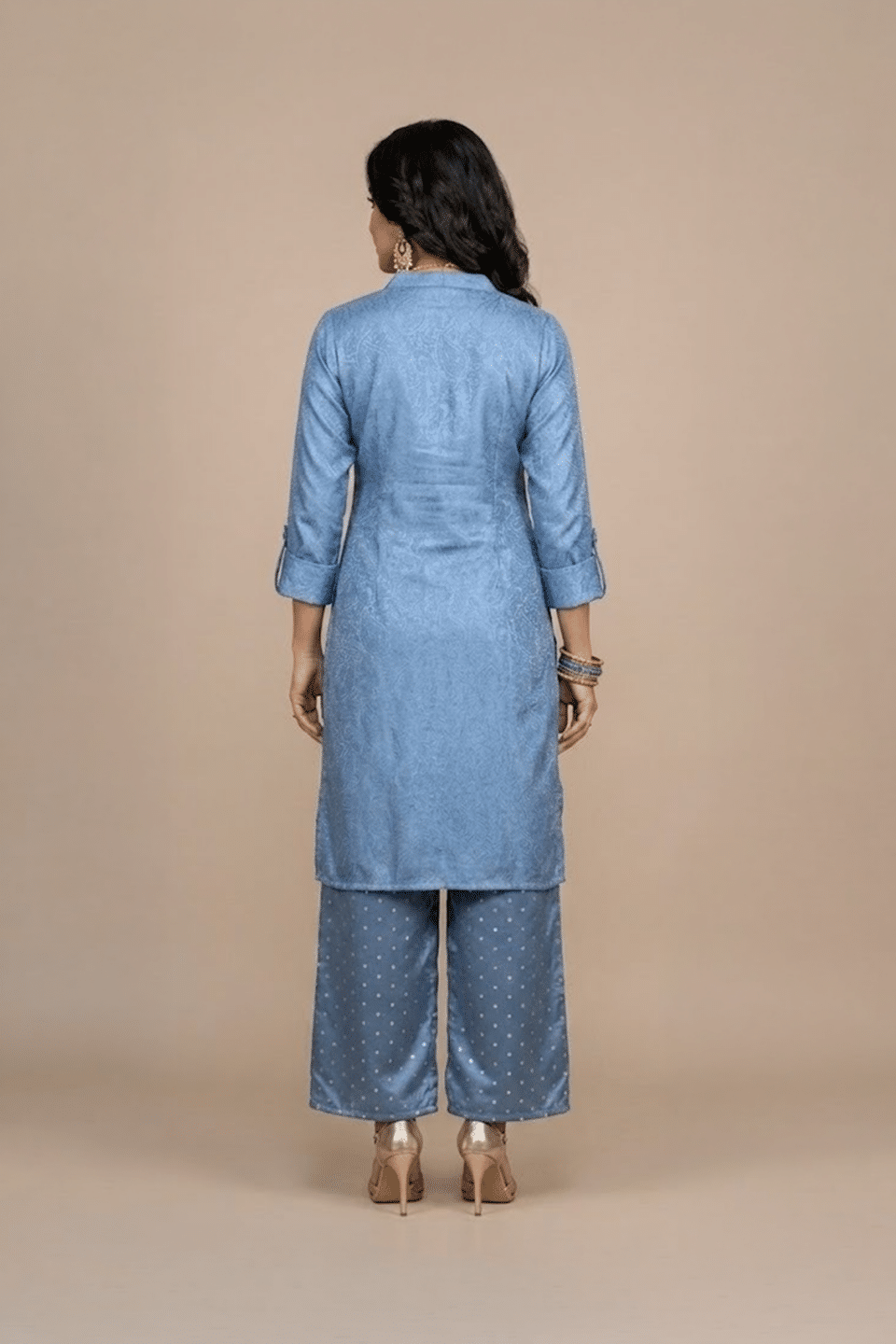 Straight Kurta Palazzo