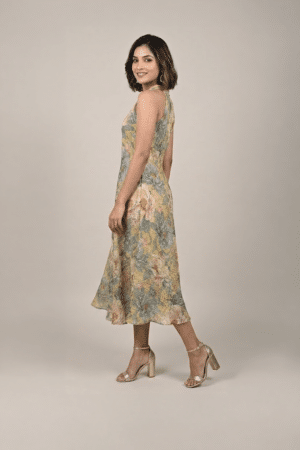 Vintage Botanical Gown