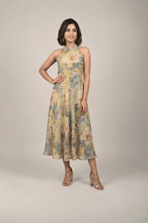 Vintage Botanical Gown