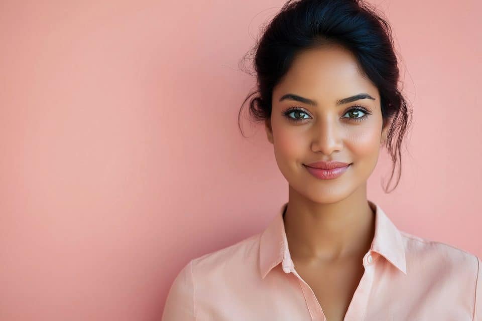 Cool Skin Tone Woman