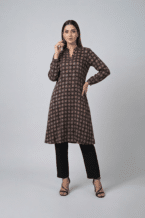 Black Ethnic Kurta Set